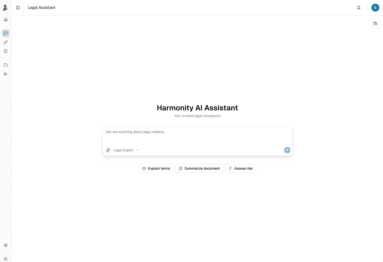 Harmonity AI Assistant